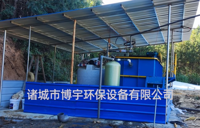 韶關(guān)客戶定制一套溶氣氣浮機(jī)處理養(yǎng)豬場(chǎng)污水